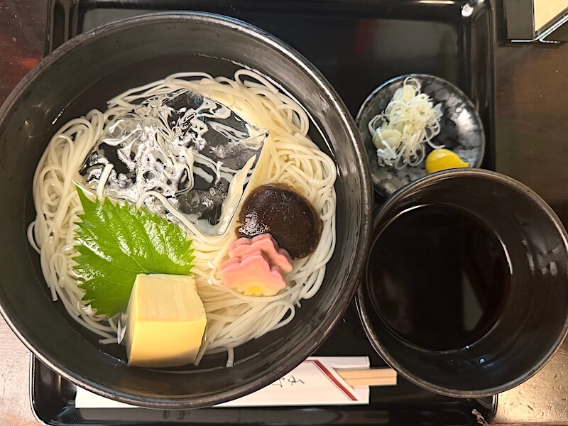 神田まつやの冷麦