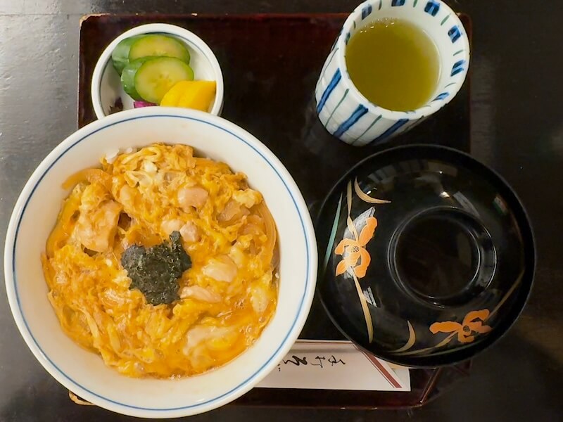 神田まつやの親子丼（玉ねぎ）