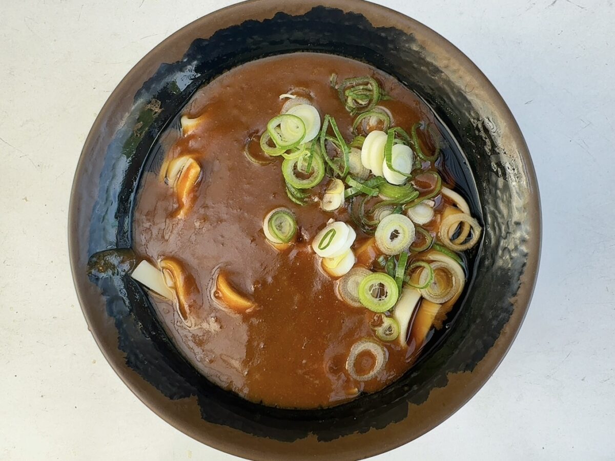 江戸丸（高円寺）のカレーきしめん