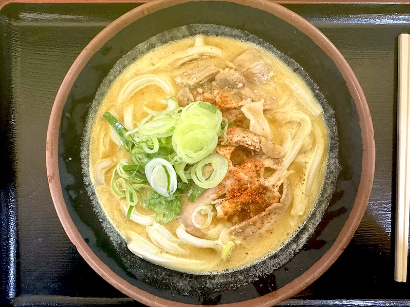 信州そば本陣のスパイシーカレーうどん