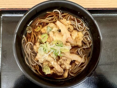 よもだそばの岩下の新生姜肉そば