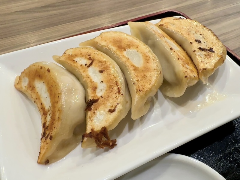 光華亭の選べる付け合わせセット定食（餃子）2