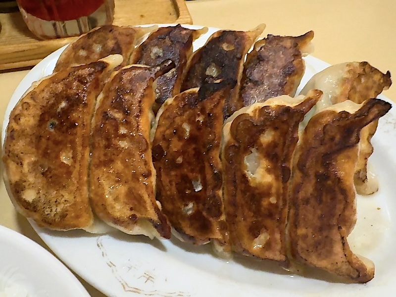 白龍の餃子10個定食2