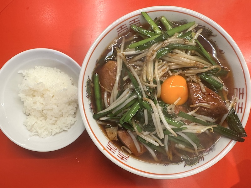 レバニラ中華満腹のレバニラ中華そば2