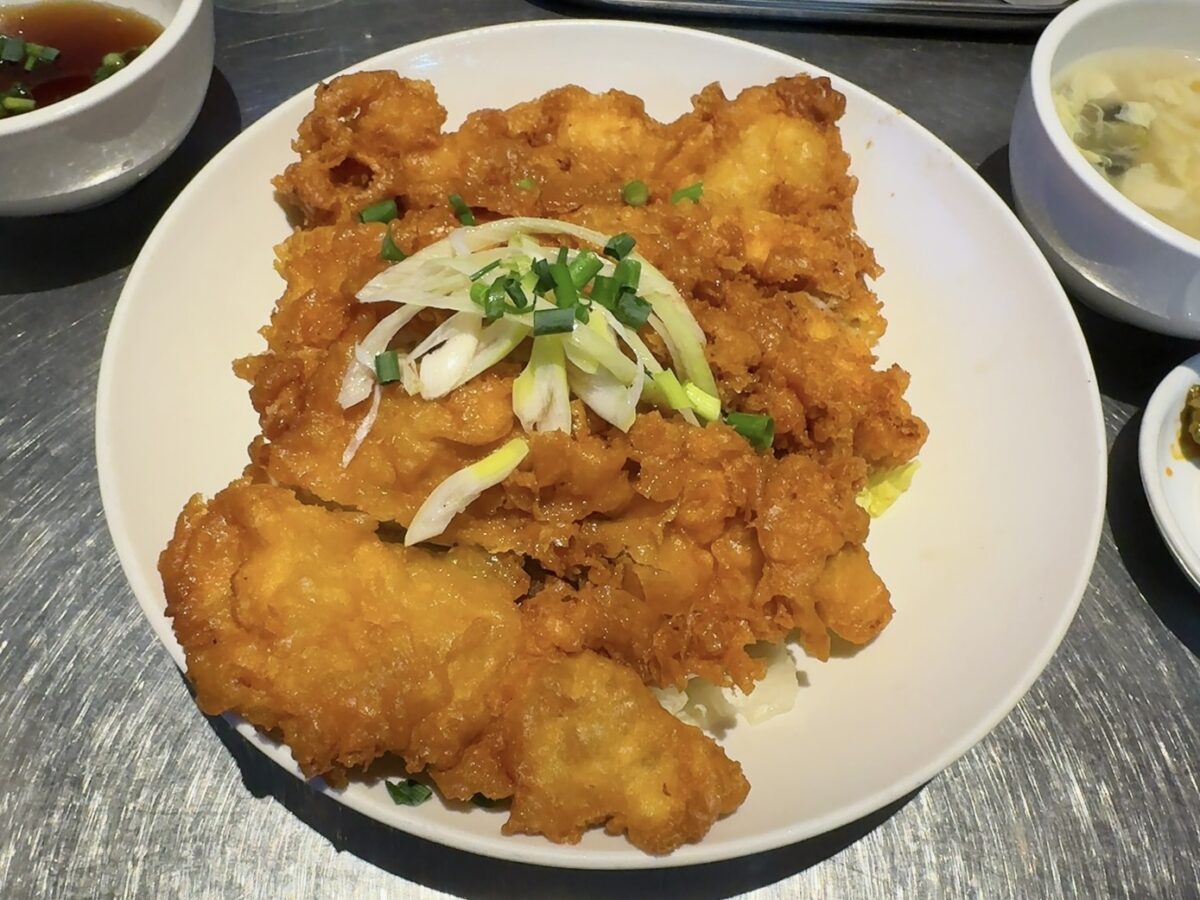 四季煲坊の油淋鶏定食2